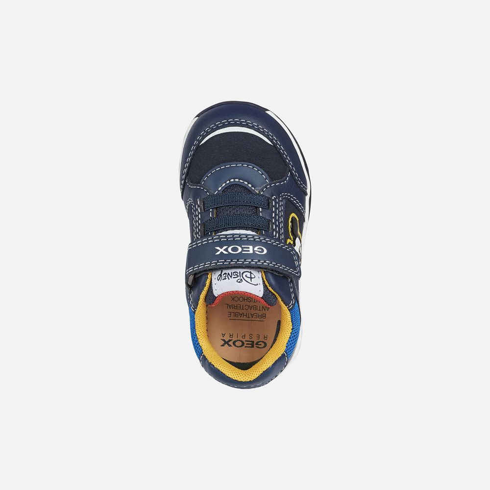 Basket Geox Todo Boy - Bleu Marine - Bebe 205136-TIV